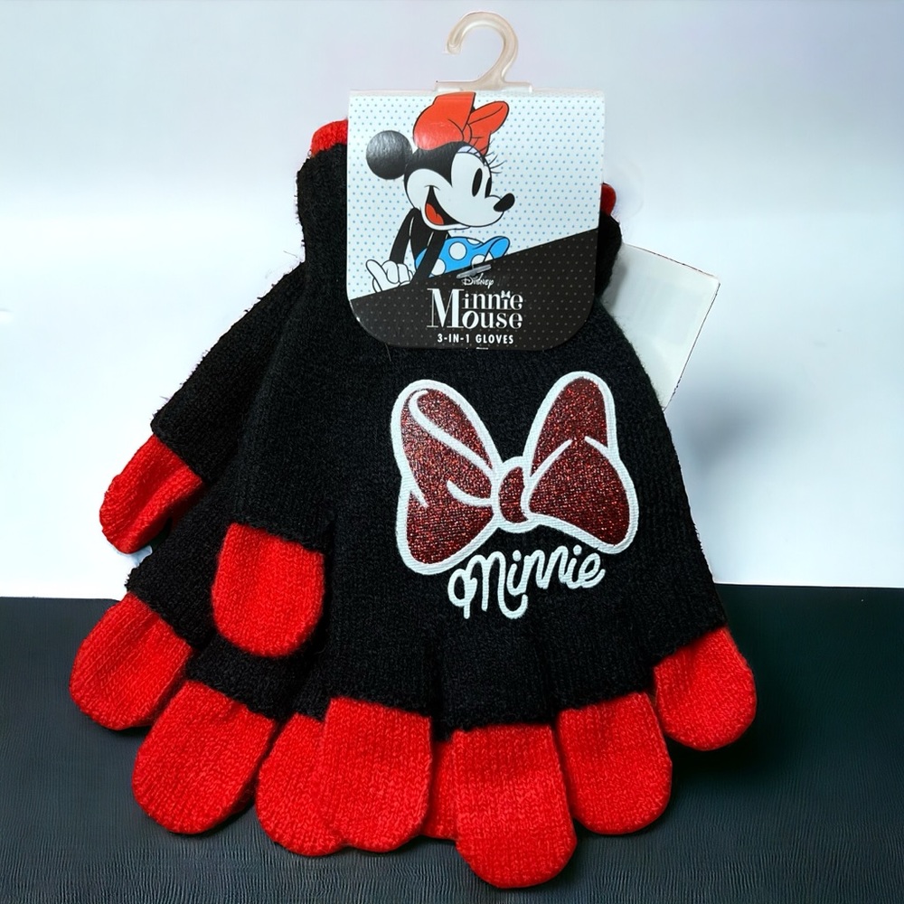 Disney Minnie Mouse 3-in-1 Winter Gloves